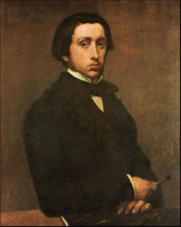 Edgar Degas Portrait of the Artist Germany oil painting art